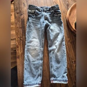 Cat & Jack Kids' Distressed Blue Jeans